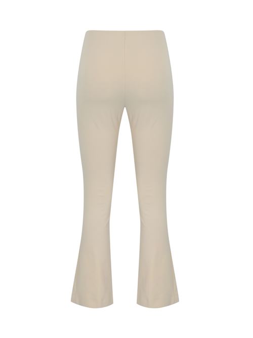 Pantalone in tecnosoft mandorla Liviana Conti | F4WJ29A10-2